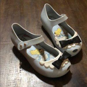 Mini melissa Alice in wonderland shoes